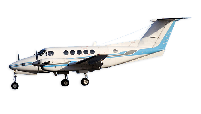 Beech BE200 Super King Air Noleggio