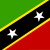 Saint Kitts and Nevis Flag
