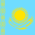Kazakhstan Flag