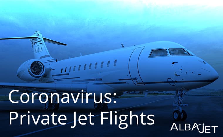 Coronavirus Private Jet